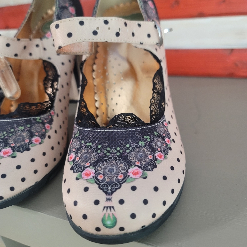 Hot Chocolate Design Chocolaticas High Heels Doris Women's Mary Jane Pump (38) - Picture 9 of 12